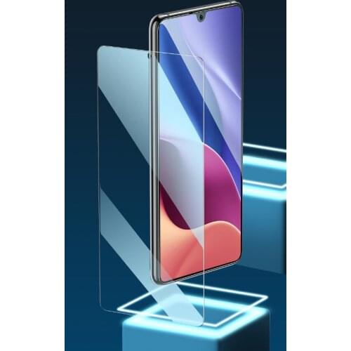 New Bonaier 9D Clear Glass for Redmi K40 Full Glue 9H Tempered Glass Film for Redmi K40 Pro Screen Protector+Free Back film