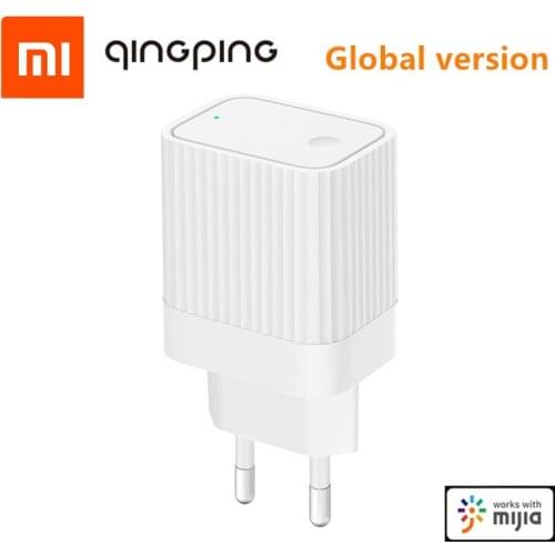 Xiaomi Qingping Bluetooth WIFI Gateway Compatible For Mijia APP Bluetooth Sub-device Smart Linkage Home Device EU plug