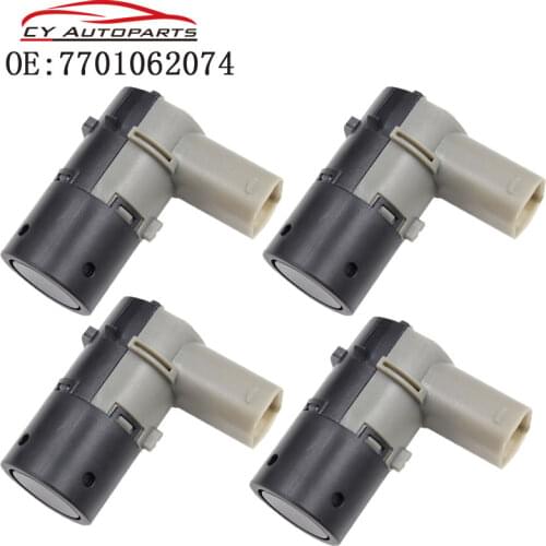 YAOPEI New 4PCS Parking Sensor PDC 7701062074,PSA 7701062074 Aid Reverse Backup For Peugeot 207,207CC Citroen C4 C5, 9653849080