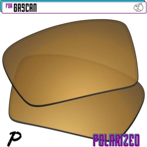 EZReplace Polarized Replacement Lenses for - Oakley Gascan Sunglasses - Gunmetal P