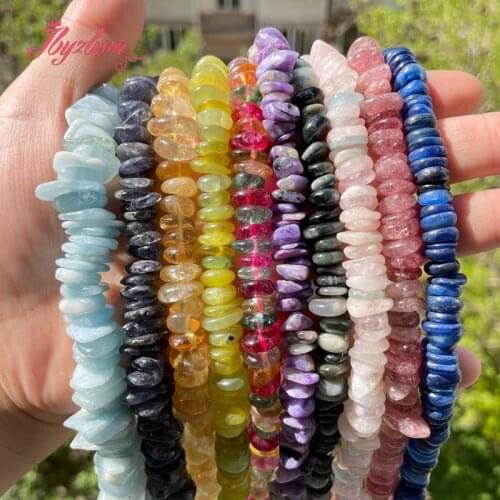 2x10-4x13mm Irregular Garnet,Quartz,Tiger,Agates Beads Natural Stone Beads For DIY Necklace Jewelry Making 15" Free Shipping