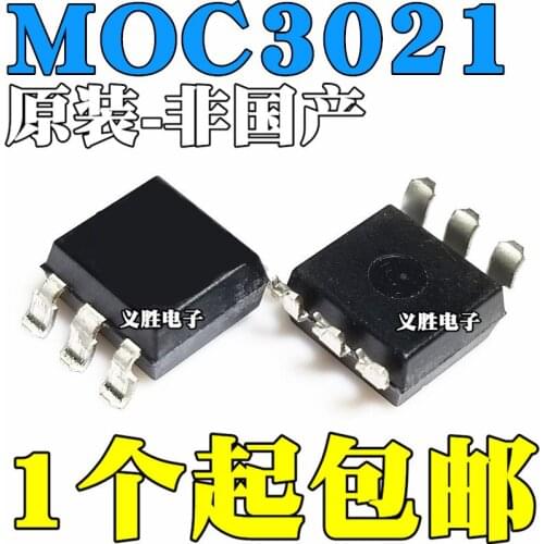 5 pçs/lote MOC3021S MOC3021 3021 SOP6