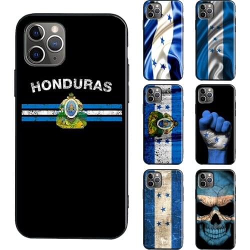 Honduras Flag Case For iPhone 12 mini 11 Pro Max 6S 7 8 Plus X XR XS Max SE 2020 TPU Cover Coque