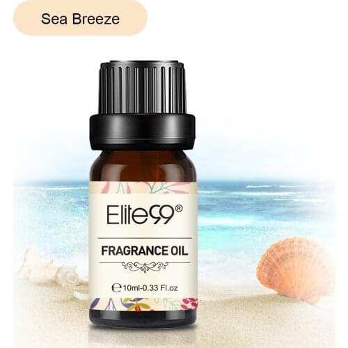 Elite99 10ml Sea Breeze Fragrance Oil For Massage Aroma Aromatherapy Humidifier Oil Orange Strawberry Fruit Pure Essential Oils