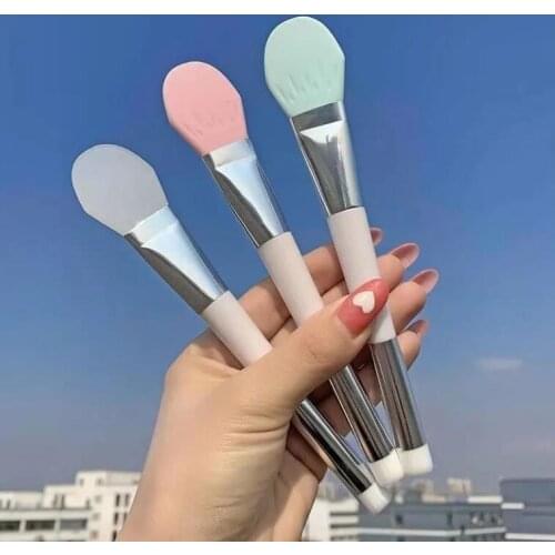 1Pcs Professional Makeup Brushes Face Mask Brush Silicone Gel DIY Cosmetic Beauty Tools Wholesale