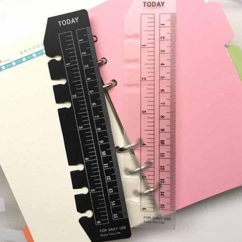 2pcs/lot Bookmark Rulers Index Ruler Bookmark Notebooks Accessories For Binder Planner Notebooks School Office