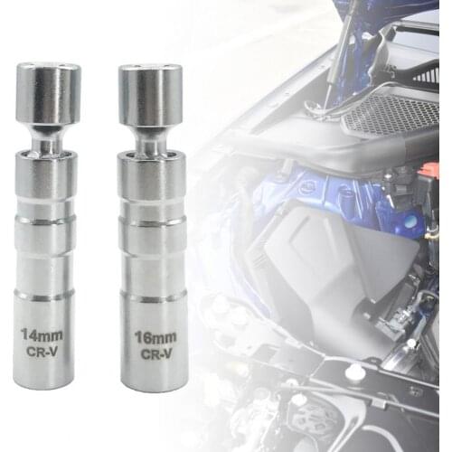 80% 2021 Hot Sell 14mm/16mm Magnetic Swivel Spark Plug Socket Removal Tool for BMW 1 series E81/E87-N43B