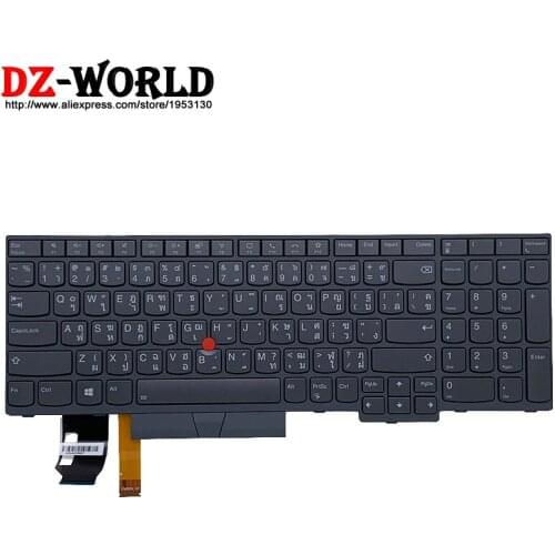 New Original Gray TH Thai Backlit Keyboard for Lenovo Thinkpad T15 Gen2 P15S Gen2 Laptop 5N21B08480 5N21B08443