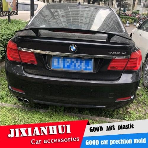 For G11 F02 F03 Spoiler 2006-2018 BMW E65 733i 740i 750i Spoiler ABS Material Car Rear Wing Primer Color Rear Spoiler