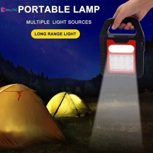 USB Rechargeable COB Work Light Portable LED Flashlight 3 Mode Waterproof Camping Lantern Torch for Night Riding Hiking Hunting