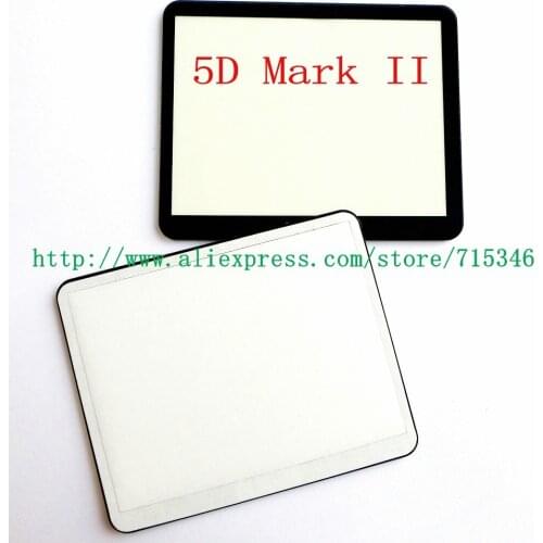 New LCD Screen Window Display (Acrylic) Outer Glass For CANON EOS 5DII 5D Mark II / 5D2 Camera Screen Protector + Tape