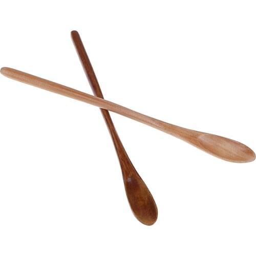 15.5cm Wooden Spoon for Cooking Honey Spoon Server Tea Coffee Stirring Spoon Kitchen Accessories