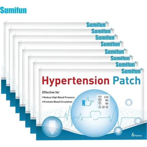 48/60/90pcs High Blood Pressure Plaster Herbal Hypertension PatchClean Blood Vessel Plaster Chinese Herbal Medical Stickers
