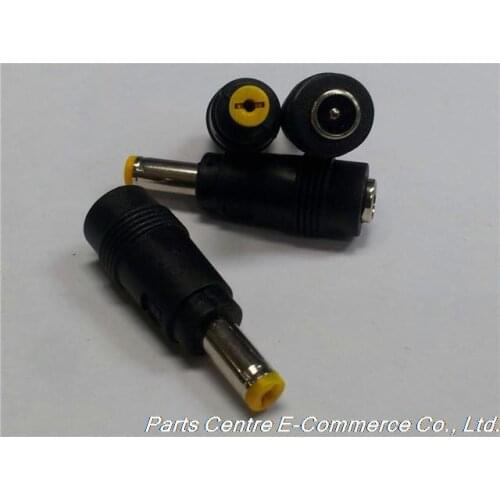 100 pcs DC Jack 5.5x2.1mm Female to 5.5x1.7mm Male DC Power Adapter 5.5*2.1 to 5.5*1.7 For ACER Laptops