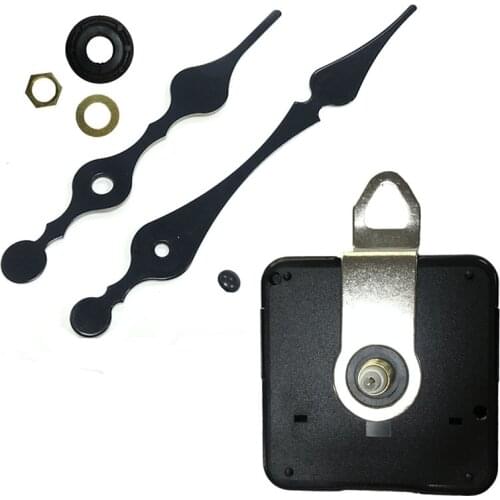 Silent Wall Quartz Clock Movement Mechanism DIY Replacement Repair Kit Hands