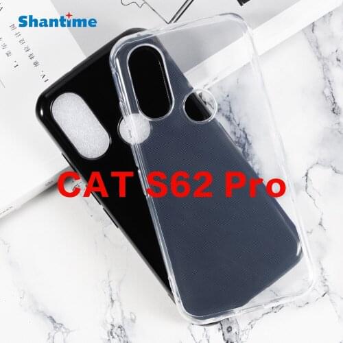 For CAT S62 Pro Case Ultra Thin Clear Soft TPU Case Cover For CAT S62 Pro Couqe Funda