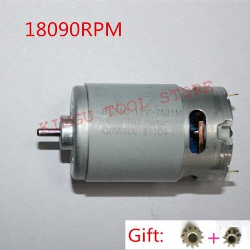 Motor RS-550VC DC 12V 18090prm Replace for BOSCH MAKITA HITACHI Milwaukee RYOBI Cordless Drill motor DC 12V