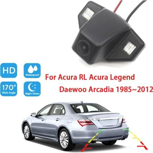 HD CCD Car Rear View Reverse Back Up Parking Night Vision Waterproof Camera For Acura RL Acura Legend Daewoo Arcadia 1985~2012