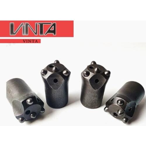 Tapered Carbide Drill Bit Button Bit 40 42 Cold pressed drill bit Plum blossom rock drill pneumatic drill bit