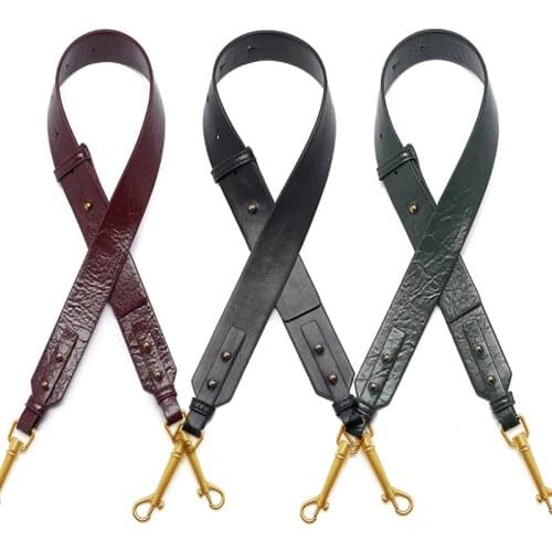 Leather Bag Strap Women Handbag Belt Shoulder Messenger Crossbody Bag Wide Strap Replacement Strap Bag Adjustable Belt For Bag