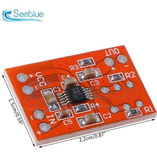 SSM2167 Microphone Preamplifier Board DC 3V-5V Low Noise COMP Compression Module Mono Amplifier Audio Sound Board