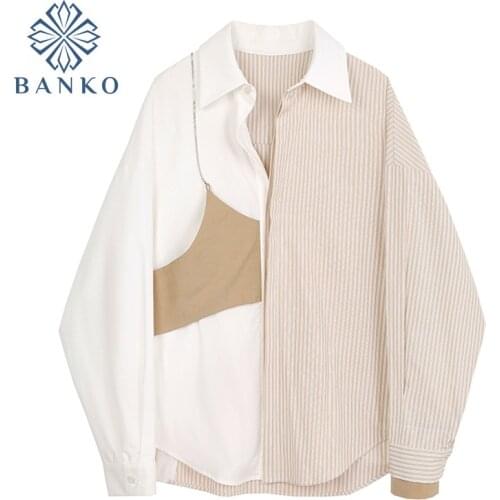 Блузки в полоску Mina Happiness China At AliExpress