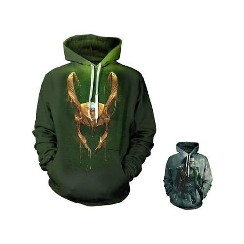 Fashion Men Women Children Cool Sweatshirts Loki Laufeyson 3D Print Boy Girl Kids Hoodies Pullover Long Sleeve Streetwear Coat