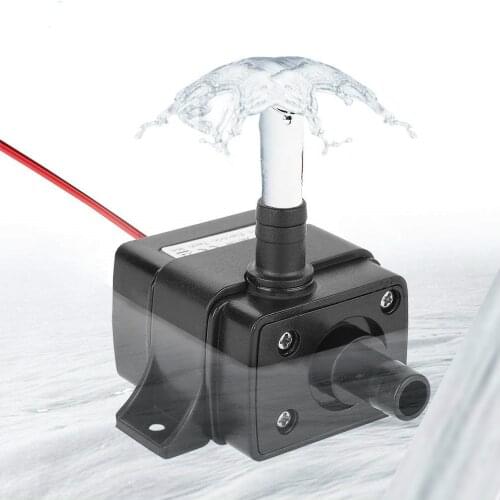 Brand New Ultra-quiet DC 12V 4.2W 240L/H Flow Rate Waterproof Brushless Pump Mini Submersible Water Pump