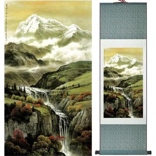 Landscape art painting Super quality traditional Chinese Art Painting Home Office Decoration Chinese painting LTW2017112419