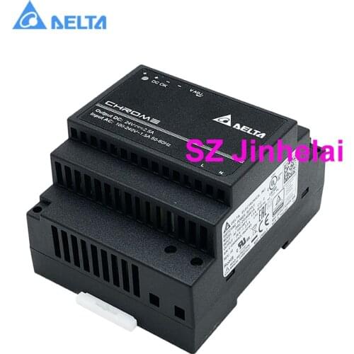 DELTA DRC-24V60W1AZ Authentic original Switching power supply 2.5A 60W DIN Rail Power Supply with Class II Double Isolation