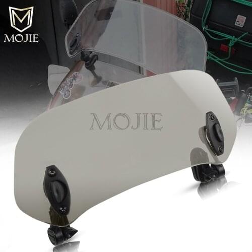 Motorcycle Windshield Extension Spoiler Windscreen Air Deflector For Piaggio MP3 300 250 125 4T 4V ie
