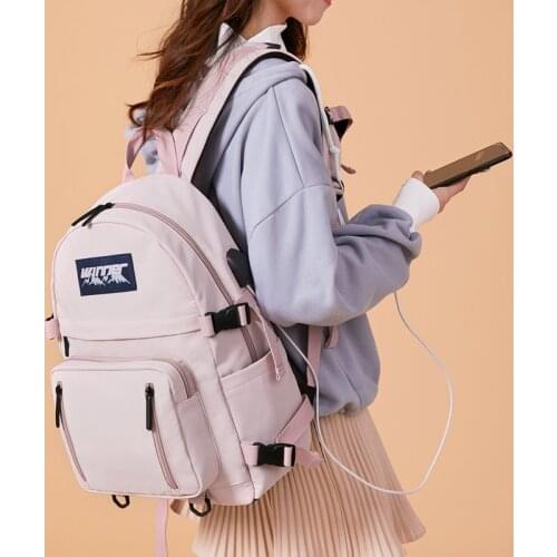 Simplicity Large Capacity Backpack Unisex Waterproof Outdoor Travelling Small Items Clothing Wallet Umbrella Storage Accessories
