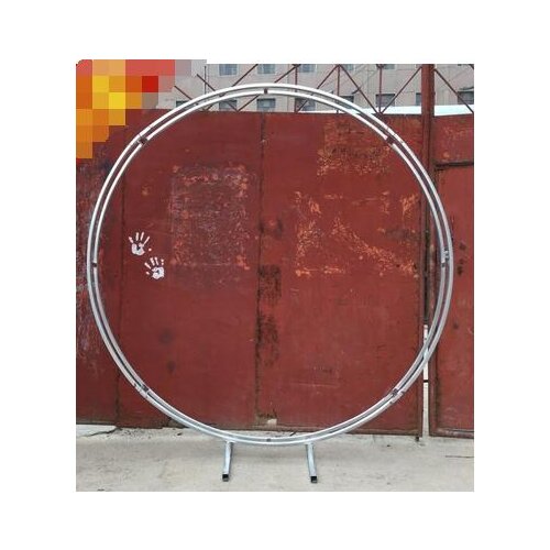 Wedding props ring stage background flower door shelf flower hanging ring large tieyi outdoor lawn wedding layout