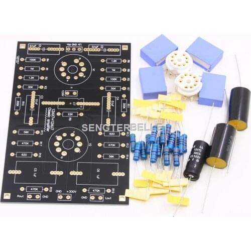 Hifi 12AX7+12AU7 Tube Preamplifier Preamp Board Kit Base On Marantz 7 Circuit