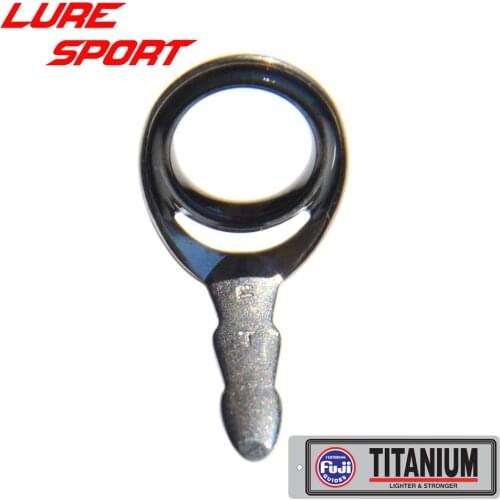 Japan FUJI 2Pcs TORZITE Ring T-KBTG SIC Ring T-KBSG Titannium Frame Top guide Rod Building component Repair pole DIY Accessory