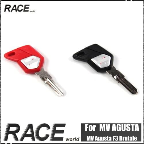 Motorcycle Uncut Blade Blank Key Embryo For MV Agusta F3 Brutale Replacement Accessories 800 1000