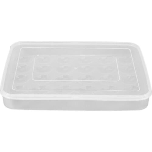1pcs 30 Grids Large Capacity Portable Home Picnic Plastic Egg Box Case Holder Storage Container Fridge