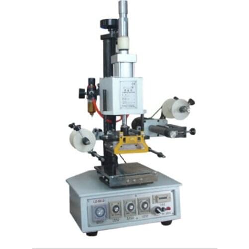 90-2D Pneumatic Hot Stamping Machine Automatic Digital Hot Stamping Machine Can fine-Tune The Workbench Small Bronzing Machine