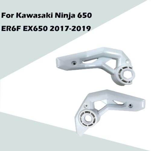 For Kawasaki Ninja 650 ER6F EX650 2017-2019 Motorcycle Accessories Unpainted Frame Side Cover Cowl ABS Injection Fairing