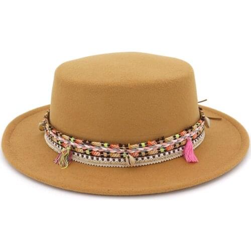 Frilby Fedora Hat for Women Men Australian Wool Felt Wide Brim Hat Vintage Jazz Fedora Hat Couple Cap Winter Chapeau Femme