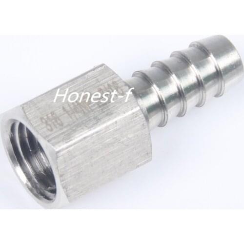 LTWFITTING Bar Production Stainless Steel 316 Barb Fitting Coupler 5/16" Hose ID x 1/4" Female NPT Air Fuel Water