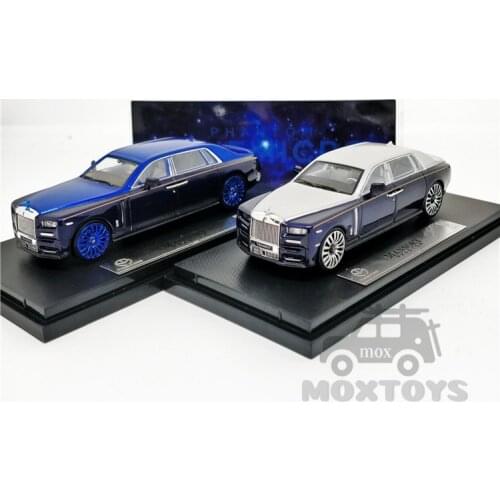 TimeMicro 1:64 Rolls-Royce Phantom 8 Starry blue Diecast Model Car