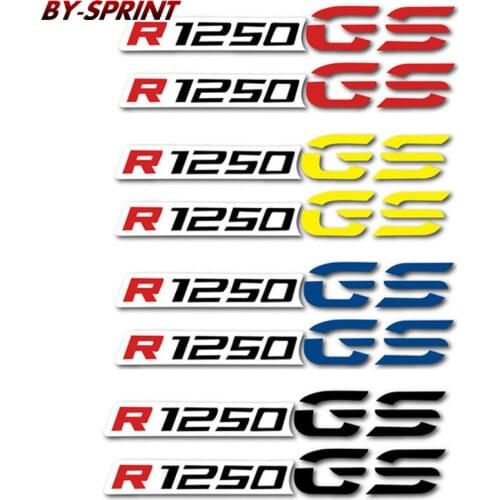 Motorcycl Fuel Tank Stickers Wheels Fairing tire helmet Notebook Decals Stickers For BMW R1250GS R1200GS R1200 GS R1250 GS