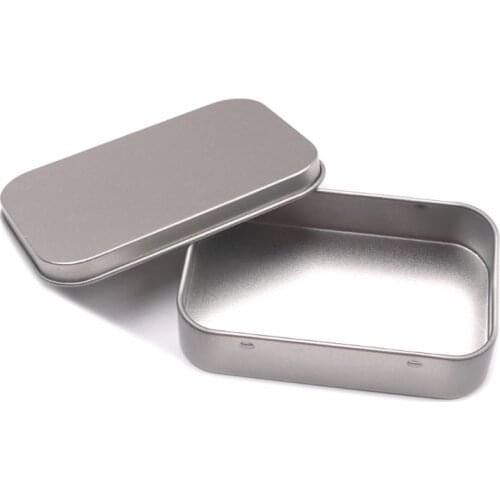 Portable Metal Acoustic Guitar Pick Plectrum Holder Case Box Rectangle Round