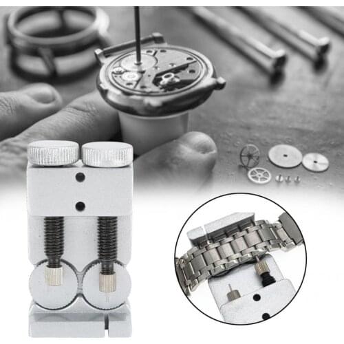 Watch Strap Link Pin Remover Watchband Base Set Bracelet Chain Adjuster Repair Tool Change Watch Strap Repairing Accessory Tool