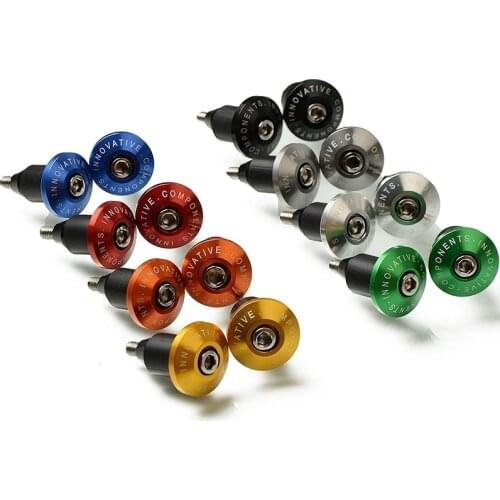 The Cnc Aluminum Alloy And Rubber Motorcycle Handle Are Used For The Lock Of The Anti Vibration Plug Of The Motorcycle Handle Ha