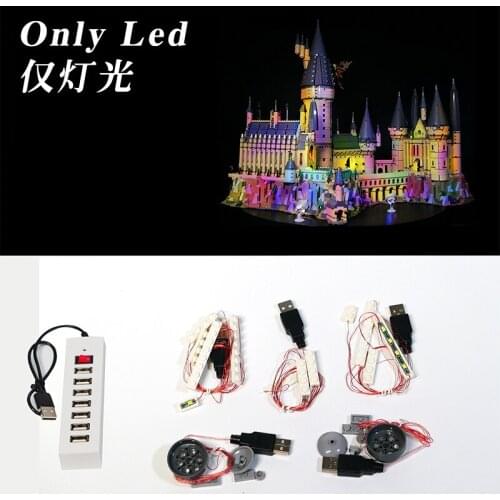 Only Led Light Up Kit For 71043 Magic Castle (Not Include The Model)