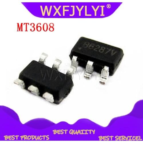 10PCS MT3608 SOT23 FM3608 3608 SOT23-6