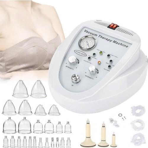 2020 Hot sale Vacuum Therapy Machine Desktop Breast cup Enhancement Massage sucking cupping Nursing Breast Enhancer Instrument