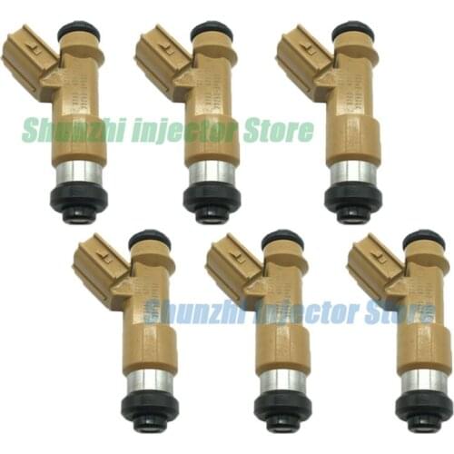 6pcs Fuel Injector Nozzle For Toyota Reiz 23250-0P050 23209-0P050 23250 0P050 23209 0P050 232500P050 232090P050
